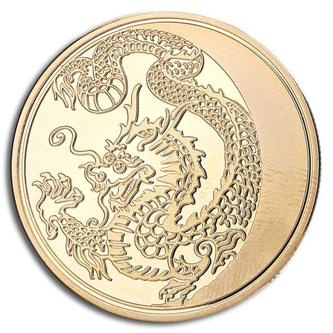 Chinese Lucky Dragon Coin
