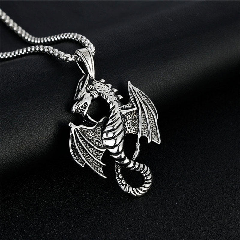 Cool Dragon Necklace For Men | Dragon Vibe