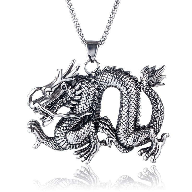 Silver Dragon Locket Necklace, Winged Dragon Locket Pendant, Mythical  Creature, Dragon Locket Jewelry