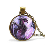 Crystal Dragon Necklace