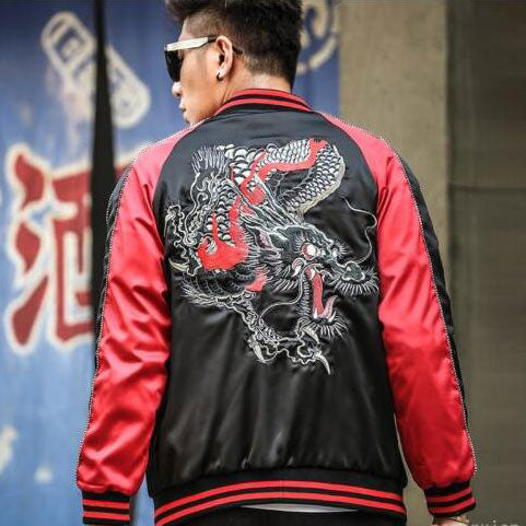 Double Japanese Dragon Jacket | Dragon Vibe