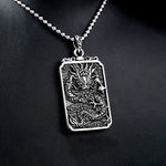 Dragon Amulet Necklace (Stainless Steel)