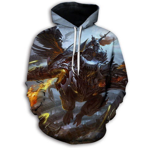 Dragon and Knight Hoodie