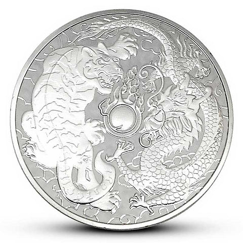 Dragon and Tiger Silver Coin