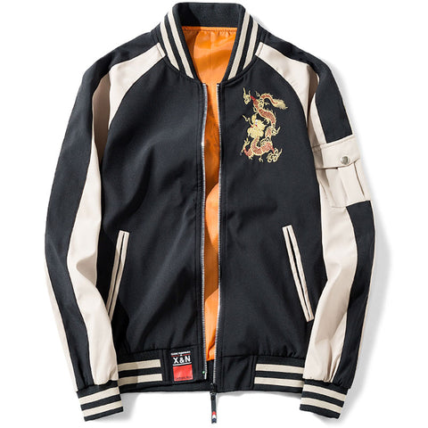 Dragon Baseball Jacket Dragon Vibe