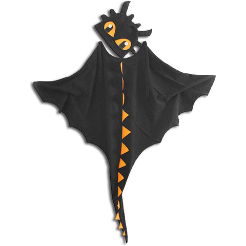 Dragon Cape Costume (black)