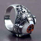 Dragon Eye Claw Ring (Stainless Steel)