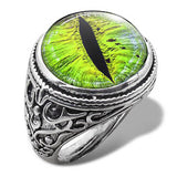 Merciless Dragon's Eyeball Ring (green)