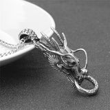 Dragon Head Necklace (Stainless Steel)