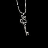 Dragon Key Necklace (Stainless Steel)