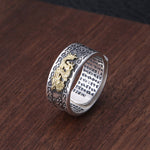 Dragon of Luck Ring (Sterling Silver)