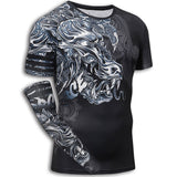 Dragon Muscle Shirt (Black)