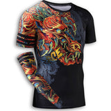 Dragon Muscle Shirt (Red)