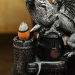 Dragon on Castle<br>Incense Burner