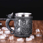 Dragon Slayer Viking Mug