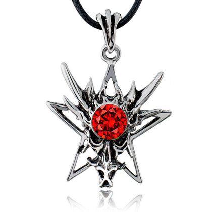 Dragon and Star Necklace