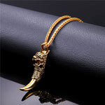 Dragon Tooth Charm (Stainless Steel)