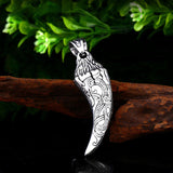 Dragon Tooth Pendant (Stainless Steel)
