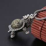 Dragon Turtle Charm (Sterling Silver)
