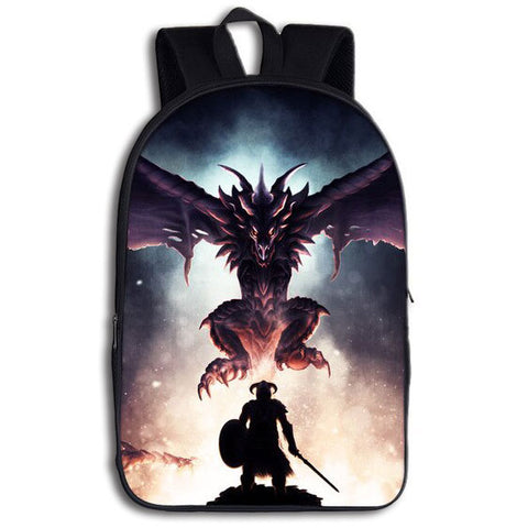 Dragon and Warrior Backpack
