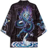 Fantasy Dragon Kimono (black)