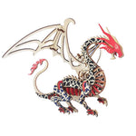 Fire Dragon Shaped Puzzle