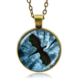 Forest Dragon Necklace (Bronze)