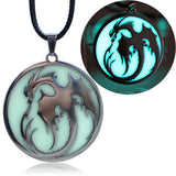 Glow In The Dark Dragon Necklace