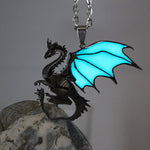 Glowing Dragon Necklace (Stainless Steel)