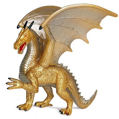 Gold Dragon Figurine