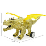 Gold Robot Dragon