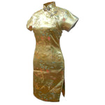 Golden Dragon Chinese Dress