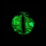 Green Glow In The Dark Dragon Eye Pendant