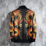 Jacket with Dragons on the Chest