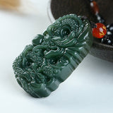 Jade Dragon Pendant