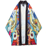 Japanese Kimono with Dragon and Blue Devil