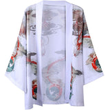 Japanese White Dragon Kimono