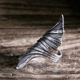 Majestic Wings of the Dragon Ring (silver)