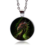 Master Of The Galaxy Dragon Necklace (Silver finish)