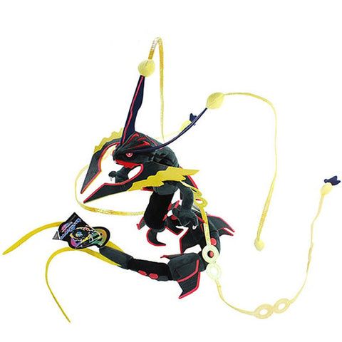 Pokemon Center Original Mega Rayquaza Shiny Dragon Black Model