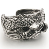 Men's Bangle Bracelet of the Dragon (Stainless Steel)