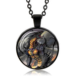 Mighty Dragon Necklace (Black finish)