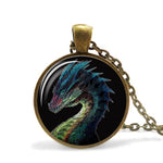 Multicolor Dragon Necklace
