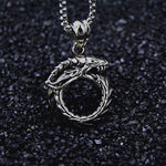 Ouroboros Dragon Necklace