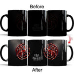 "Fire And Blood" Dragon Coffee Mug