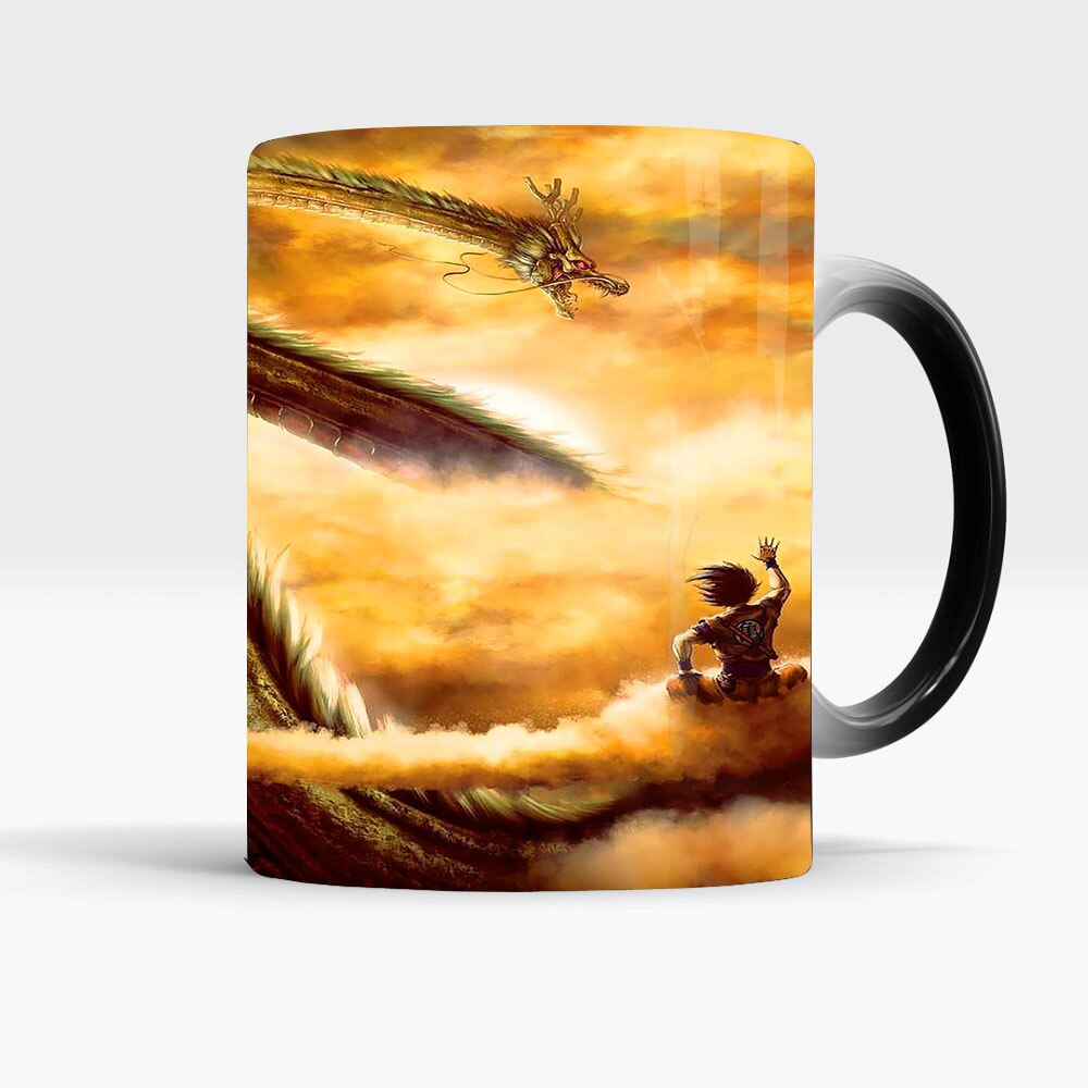 Goku Riding Shenron Mug | Dragon Vibe