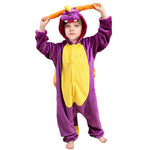 Purple Dragon Kigurumi for Children