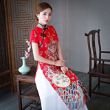 Red Chinese Dragon Dress