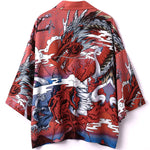 Red Dragon Kimono Shirt