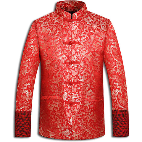 Red Silk Dragon Jacket